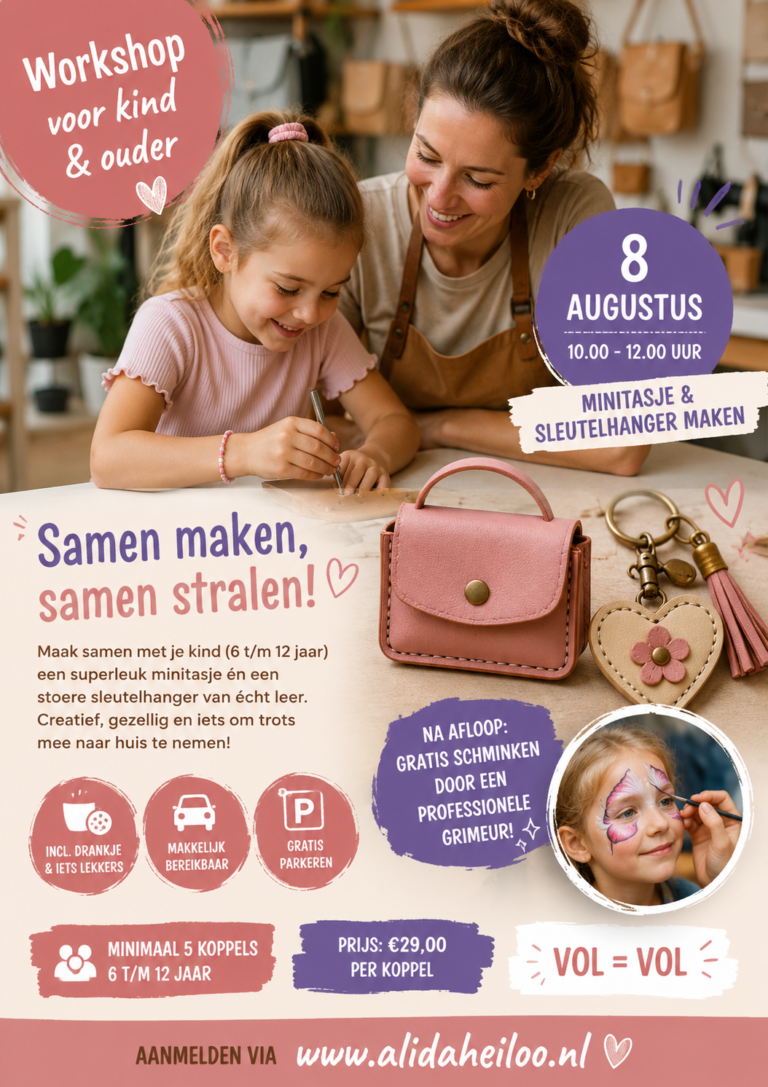 Creatief voor kind , alleen vandaag gratis schminken